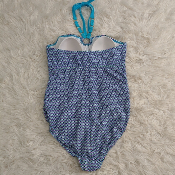 VM NWOT One Piece Halter Swimsuit Large - Picture 3 of 7
